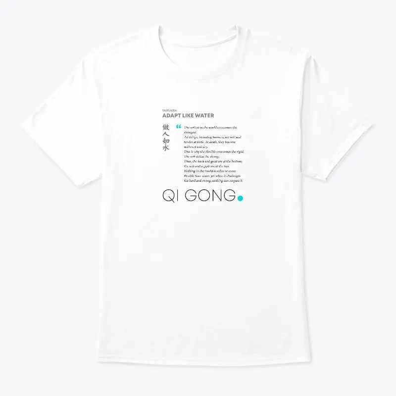 Qi Gong elegant minimal design