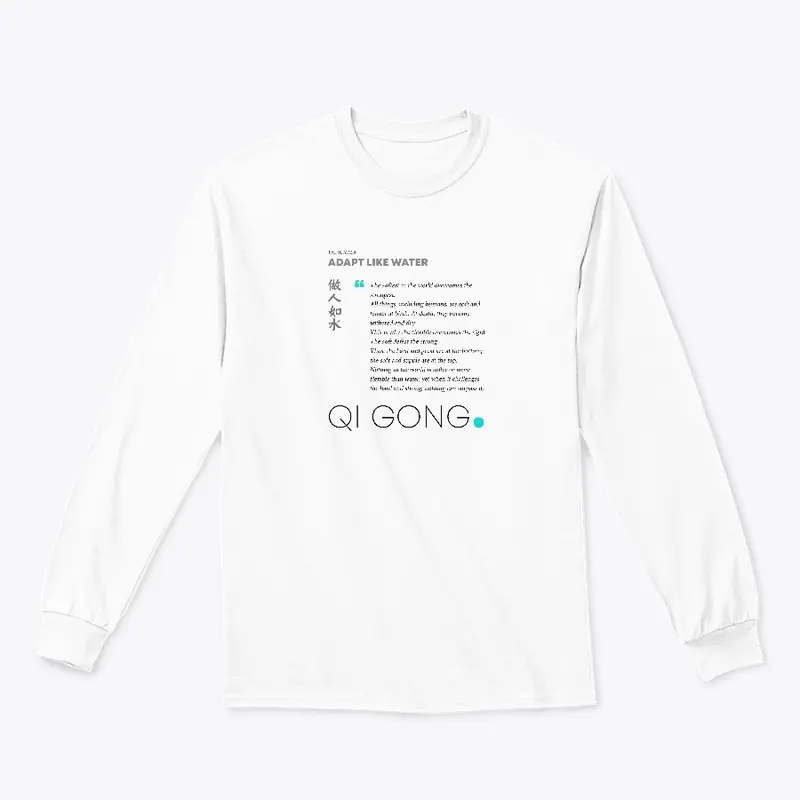 Qi Gong elegant minimal design