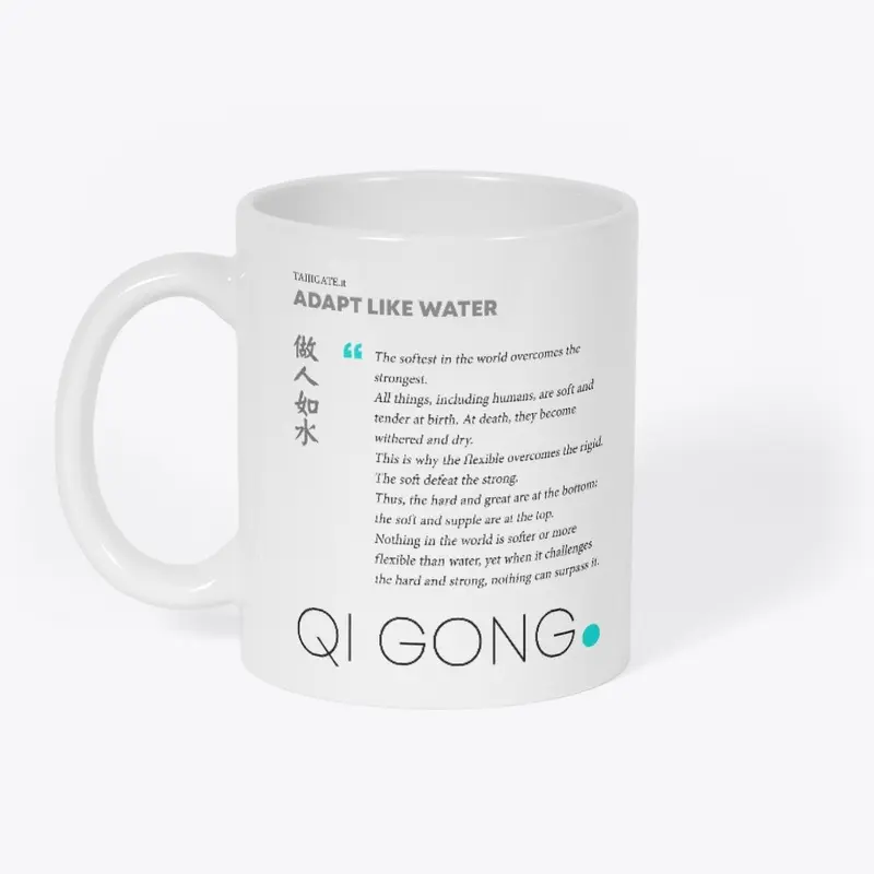 Qi Gong elegant minimal design